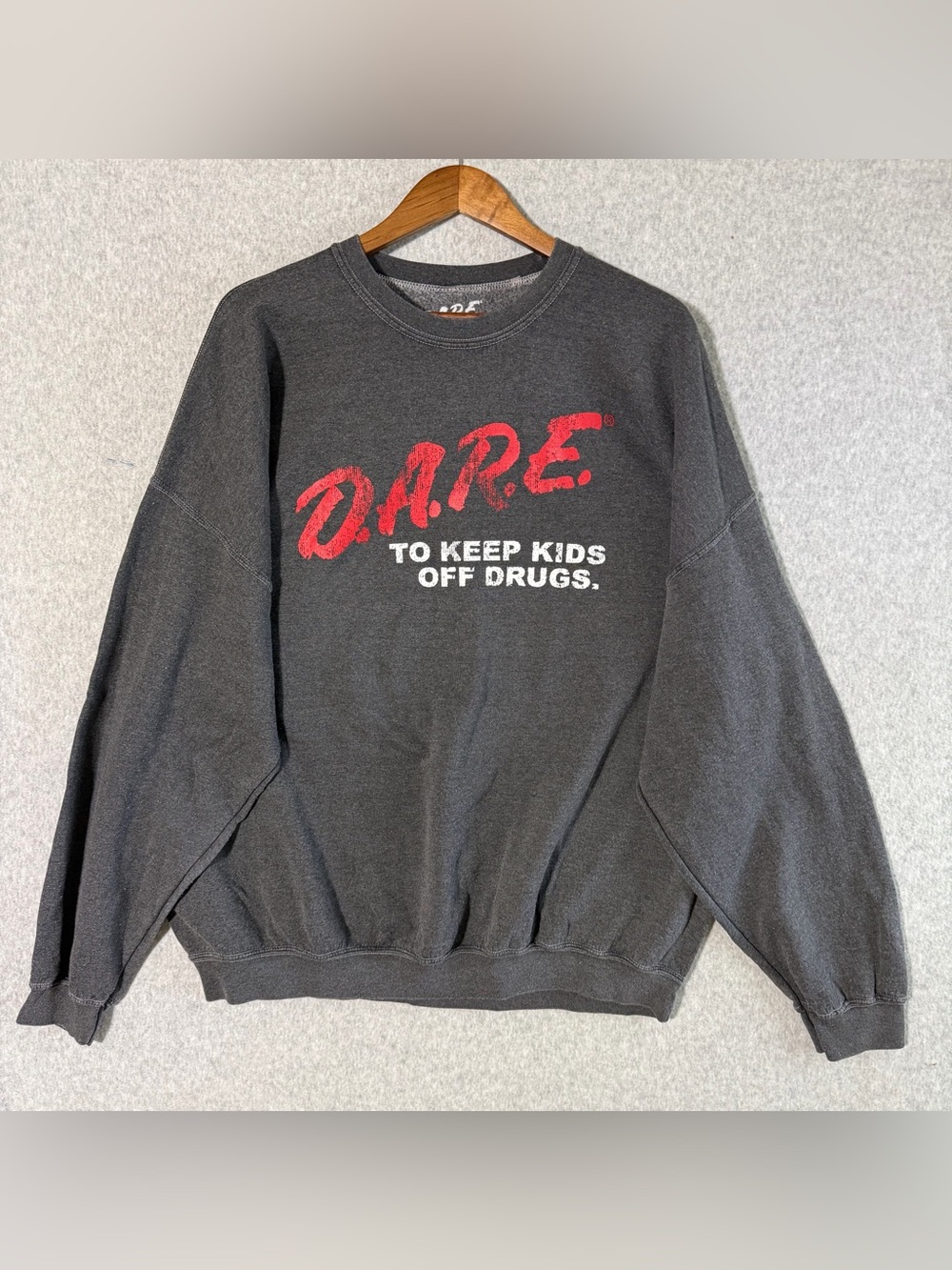 Kids Black Graphic Design Sweatshirt